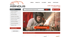 Desktop Screenshot of abindus.com