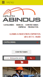 Mobile Screenshot of abindus.com
